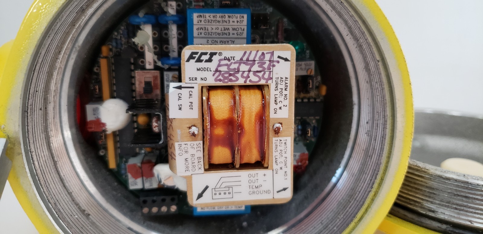 FCI FLT93F-1B1A203C1A03B12 FLOW SWITCH 115/220VAC-24VDC, 6A@115/230VAC/28VDC NNB