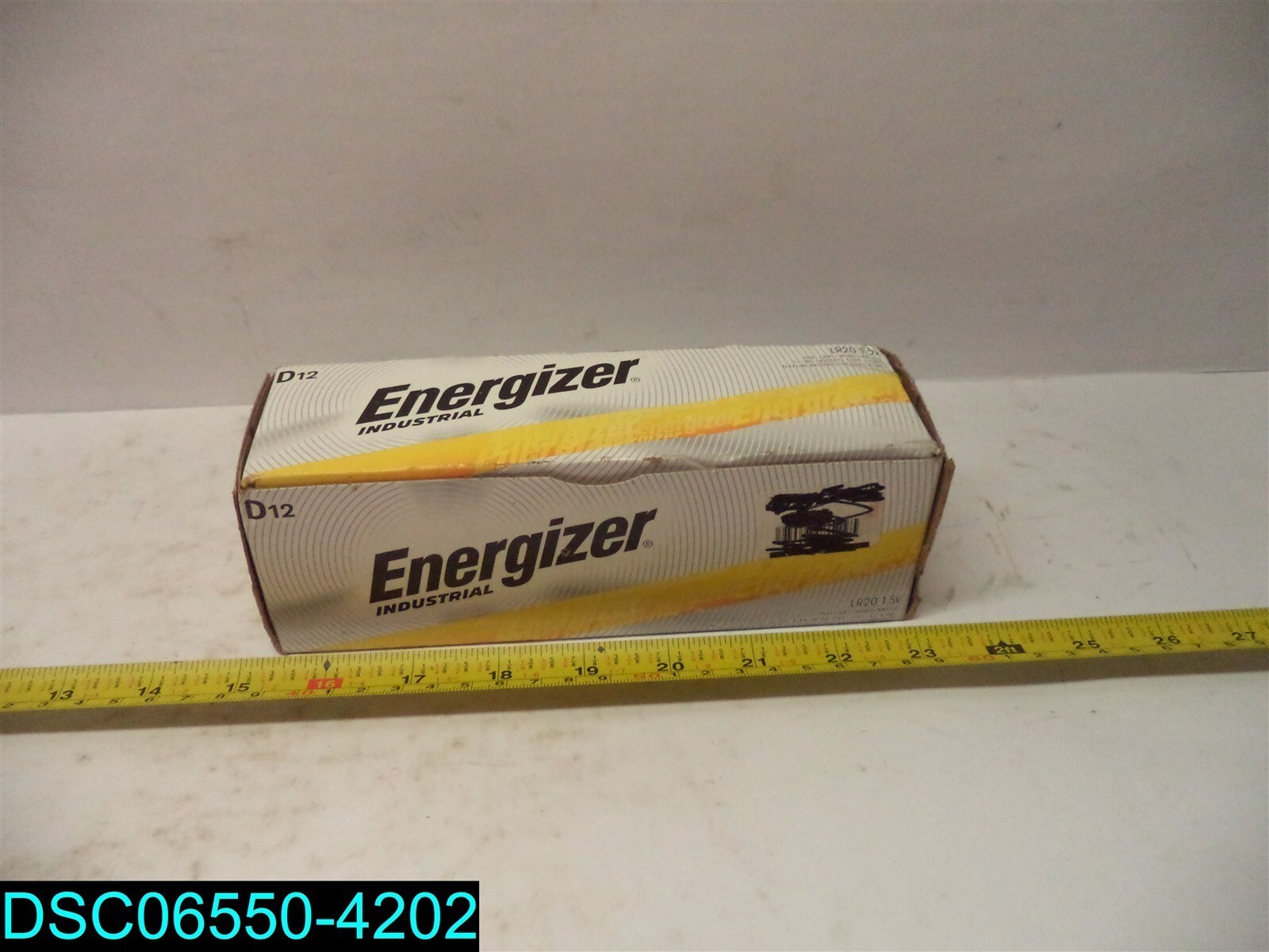 12 Pack Energizer EN95 Energizer Industrial D Alkaline Battery 10039800019223