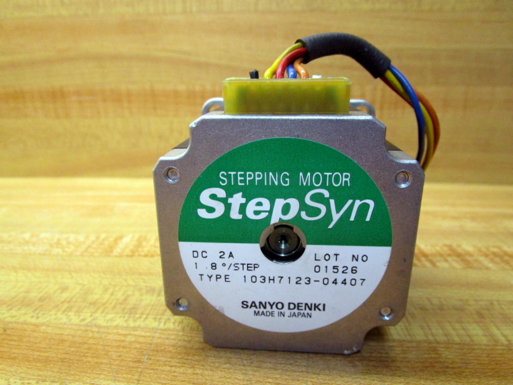 Sanyo Denki 103H7123-04407 Stepping Motor 103H712304407