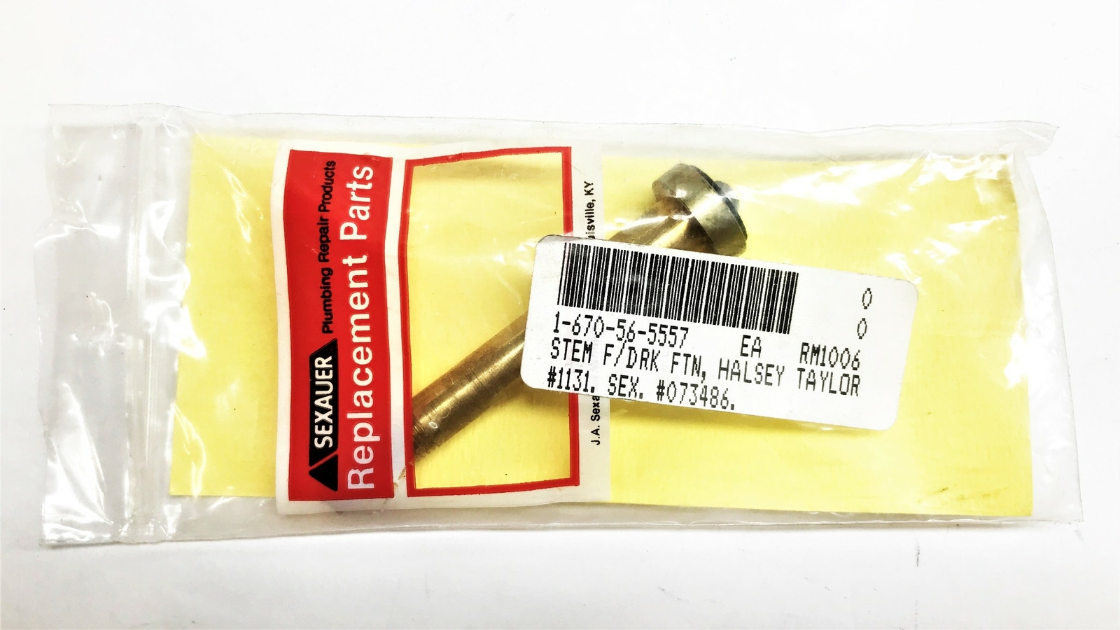 Sexauer/Halsey Taylor HT-1 Drinking Fountain Stem 7348 [Lot of 2] NOS