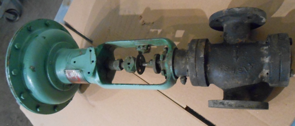 FISHER GOVERNOR CO, ACTUATOR VALVE, TYPE 657AR, PLUG TYPE 1 1/4 HI LVP
