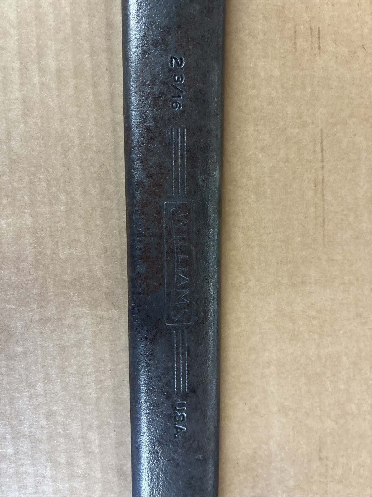 WILLIAMS Open End Wrench BW-13 Used Great Condition Made In USA