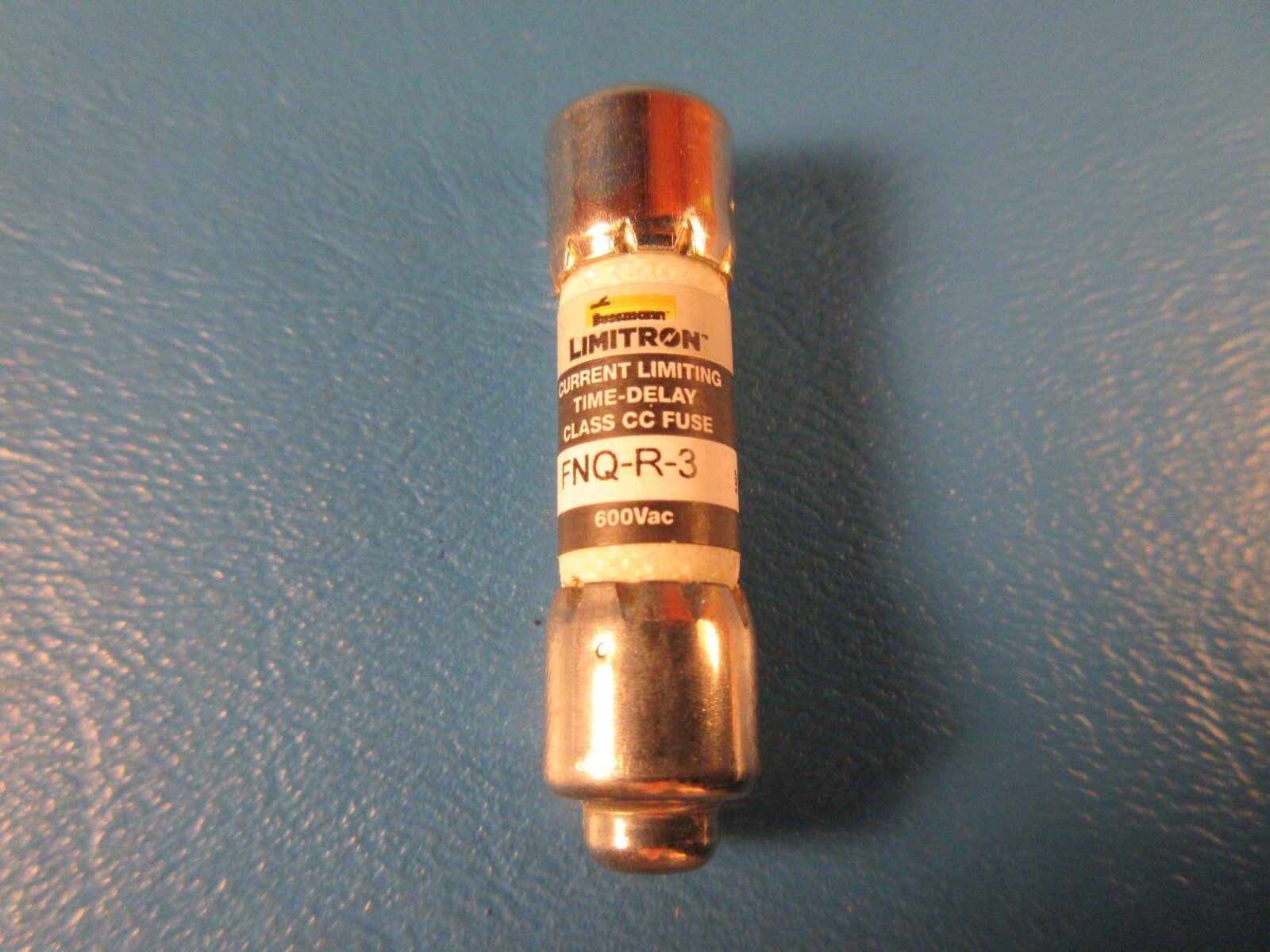 LOT OF 6 BUSSMANN LIMITRON FNQ-R-3, FUSES, 600VAC, 3 AMP