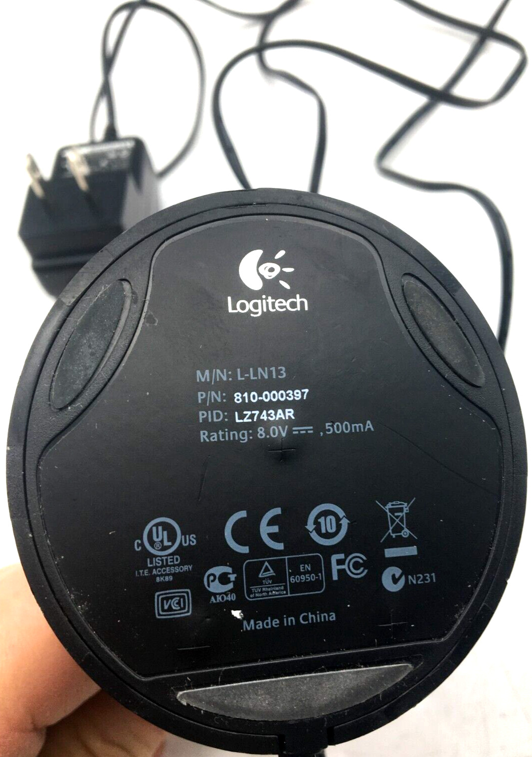 Plantronics Dect 6.0 W02, Konftel Base Station 840102128, Logitech Dock 810-0003