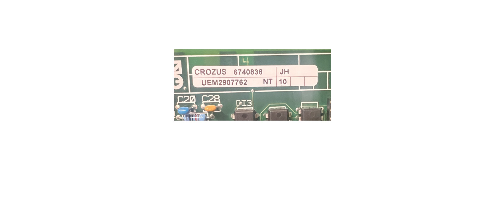 MGE 6740838 Rev 2 PCB CROZ_US Control Board – OEM UPS Replacement Board