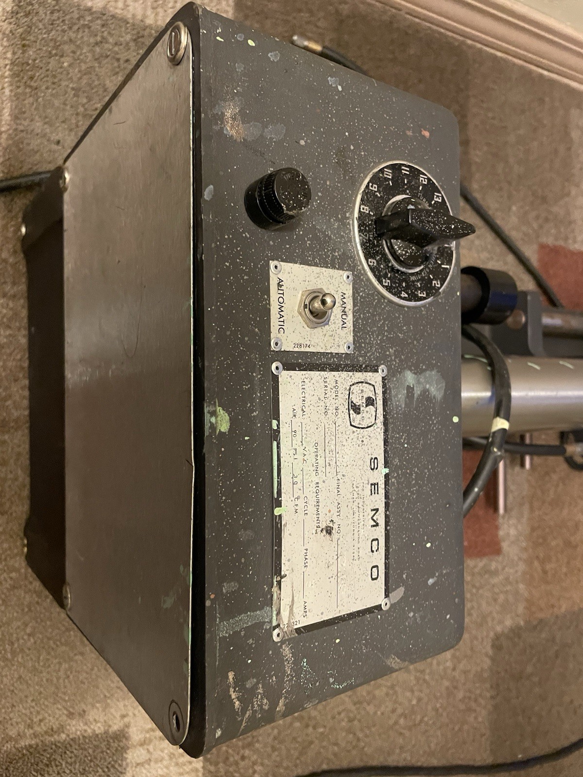 SEMCO Model 388 AUTOMATIC SEALANT PACKAGE MIXER Free Shipping