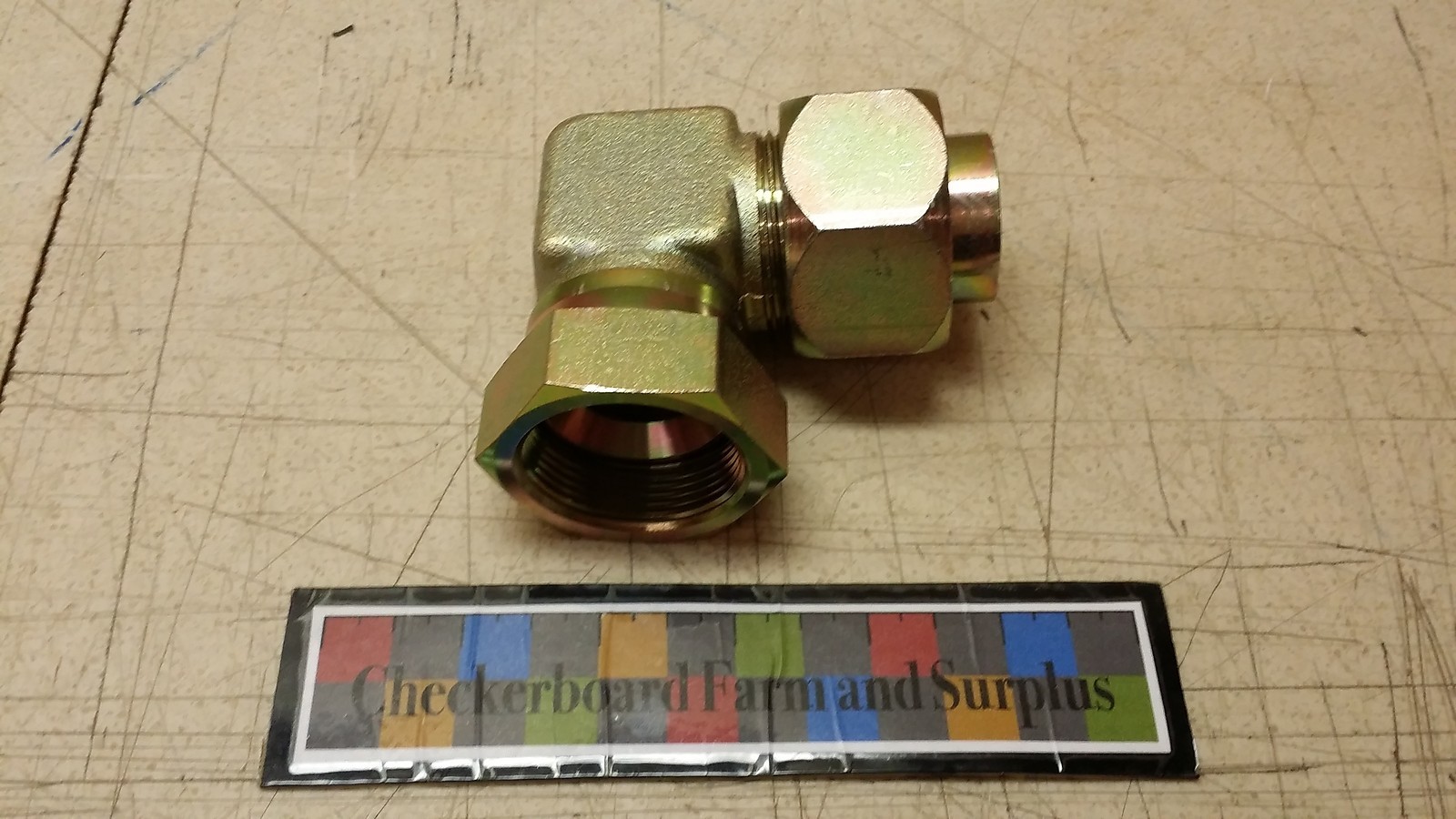 NOS Swivel Nut Elbow Fitting MS51521A20 20C6BX-S 1-1/4″ M-939 5-T 4730012386443