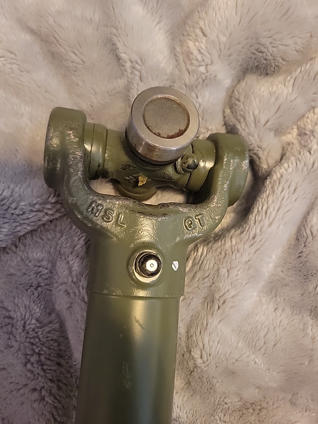 Military vehicle drive propeller shaft