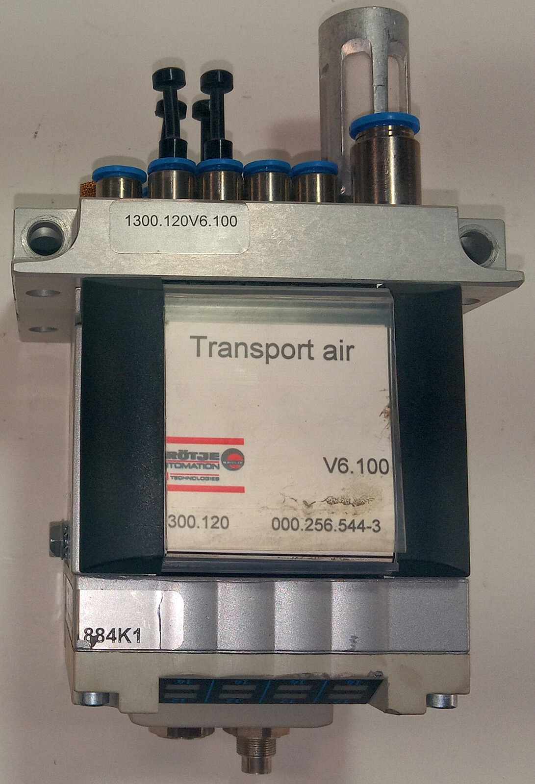 1 USED FESTO CPV10 4 SLOT MANIFOLD & CPV10-GE-FB-4 VALVE ASSEMBLY **MAKE OFFER**
