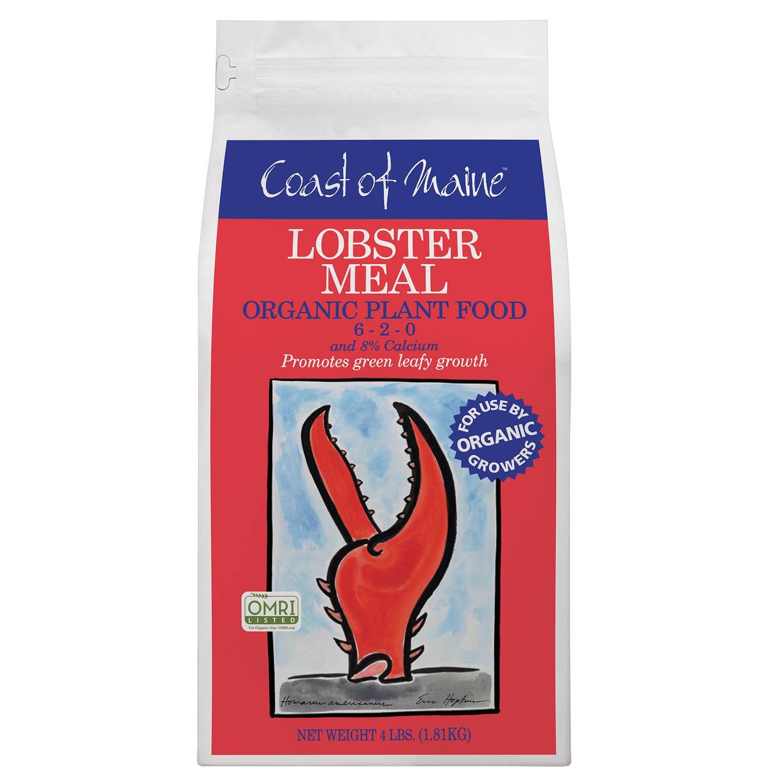 Coast of Maine 1amL4c Greening & Leafing Dry Organic Plant Food 4 lbs.
