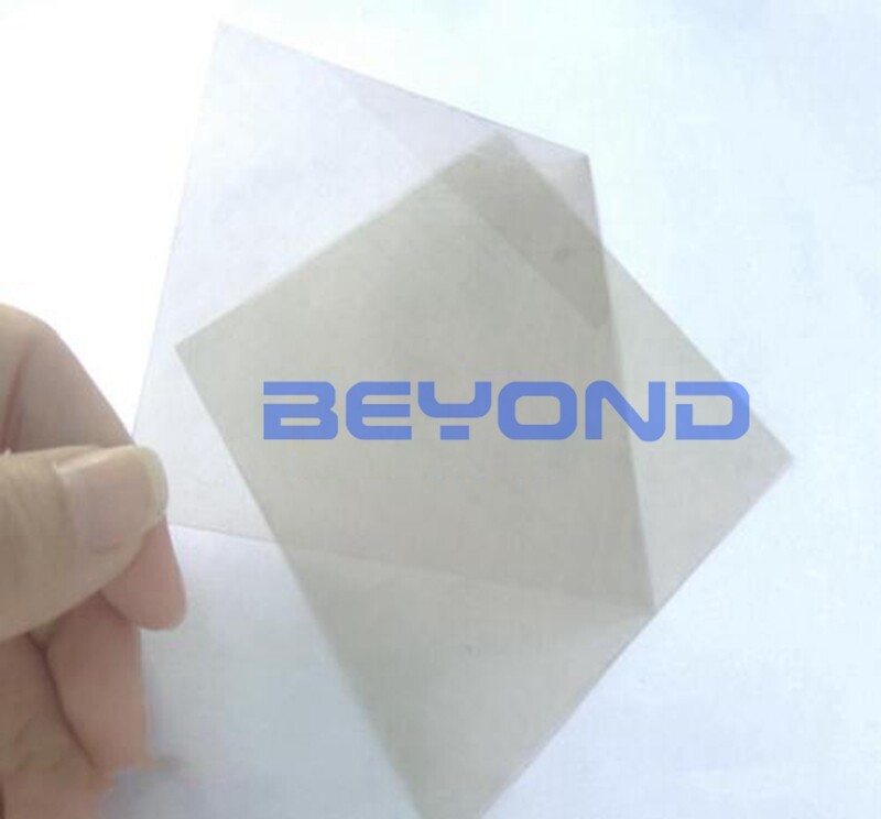 Qty:10 New Transparent Mica Sheet 50mmx50mmx0.1mm Insulating Mica Sheet