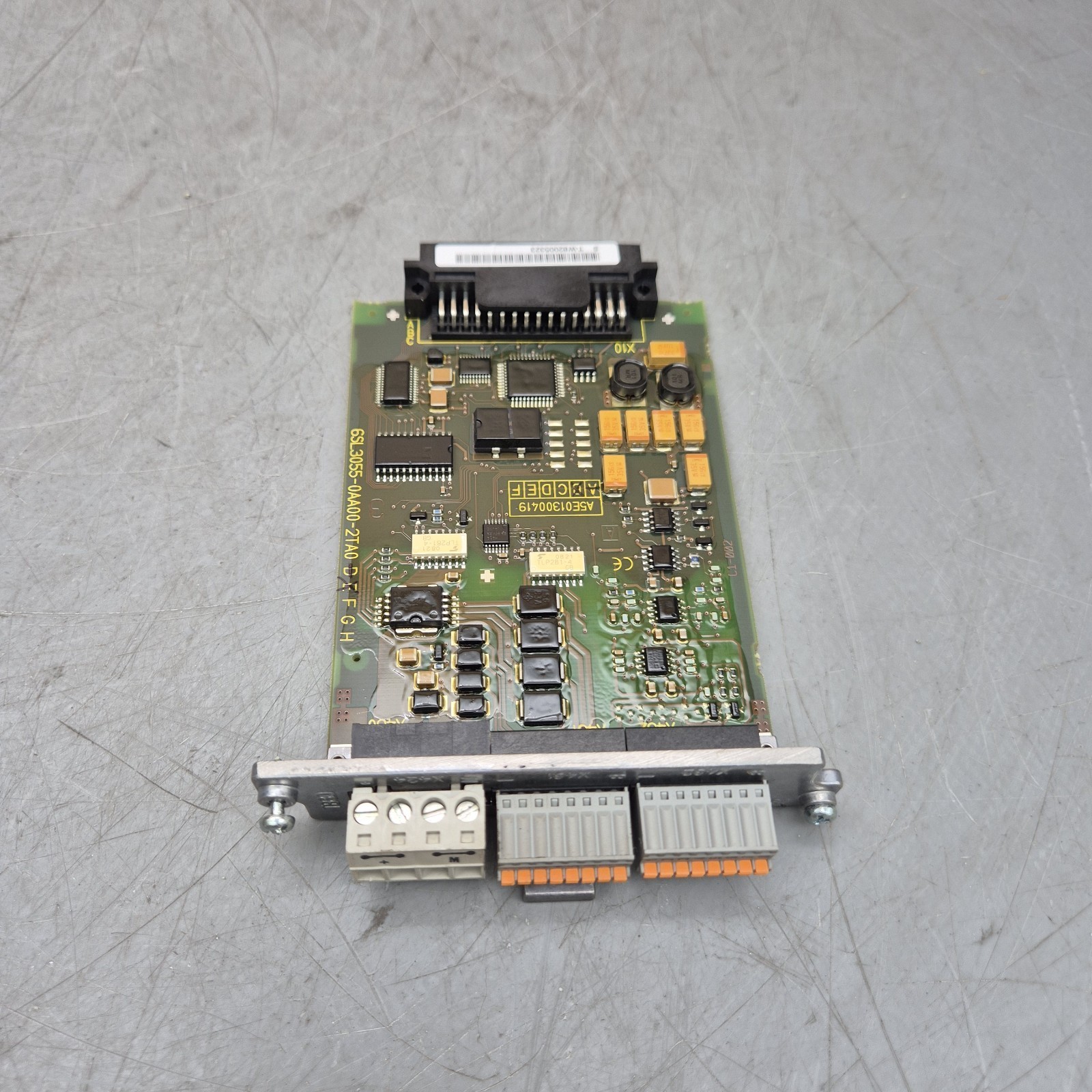 SIEMENS 6SL3040-0MA00-0AA1 + 6SL3055-0AA00-2TA0 + 6SL3054-0CF00-1AA0 VERSION:F