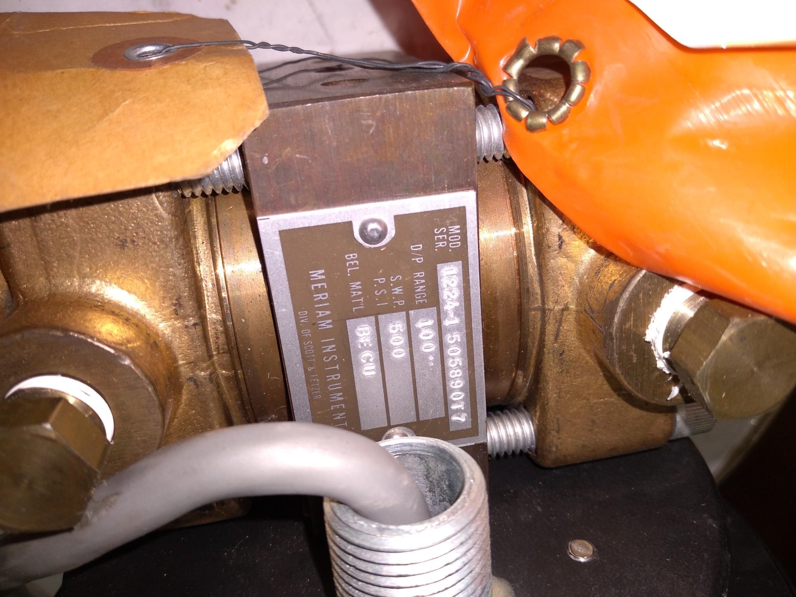 MERIAM 1224-1 505890T7 100D/P 500PSI BE CU Z1224-1