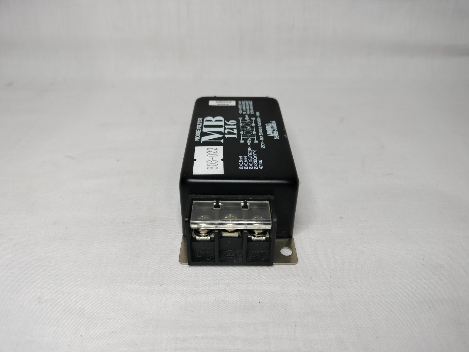 Densei-Lambda MB 1216 MB1216 Noise Filter 250V~ 16A Made in China
