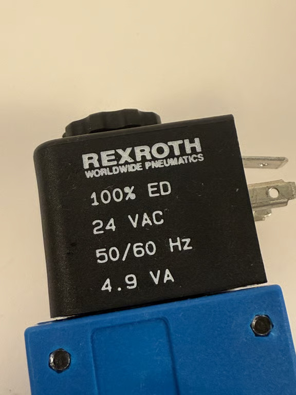 Rexroth PW-067715-00006 Pneumatic Directional Valve 24 VAC 150 PSI (Series 740)