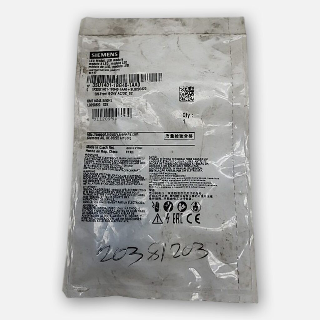 SEALED NEW SIEMENS 3SU1401-1BG40-1AA0 LED MODULE