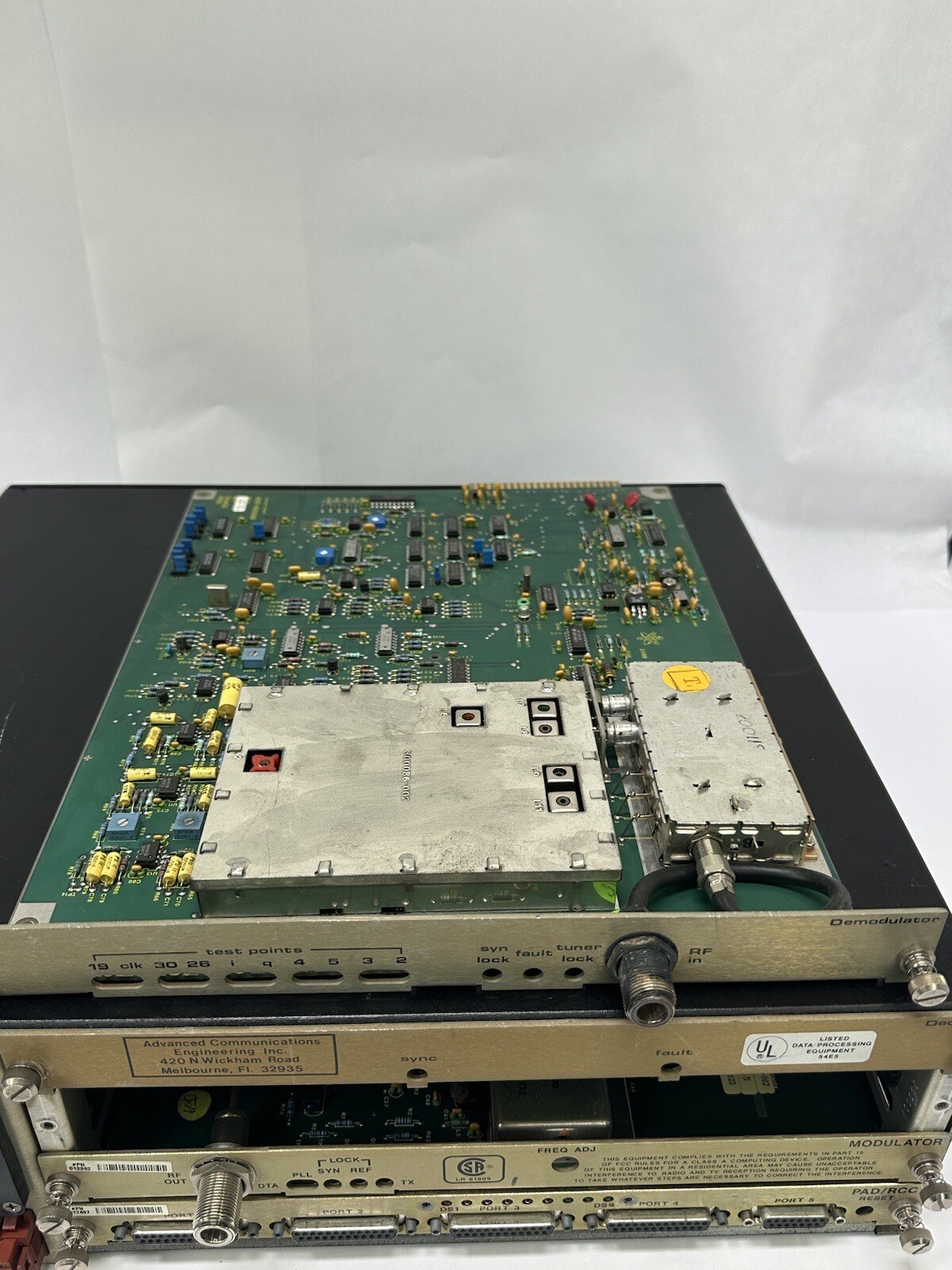Scientific Atlanta Model AD-4555 DPU, Decoder, Demodulator, Modulator, PAD/RCC