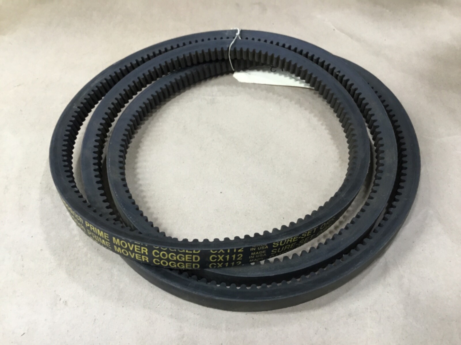 BF Goodrich CX112 Prime Mover Cogged Belt Sure Set Made In USA #17BRME58PR6