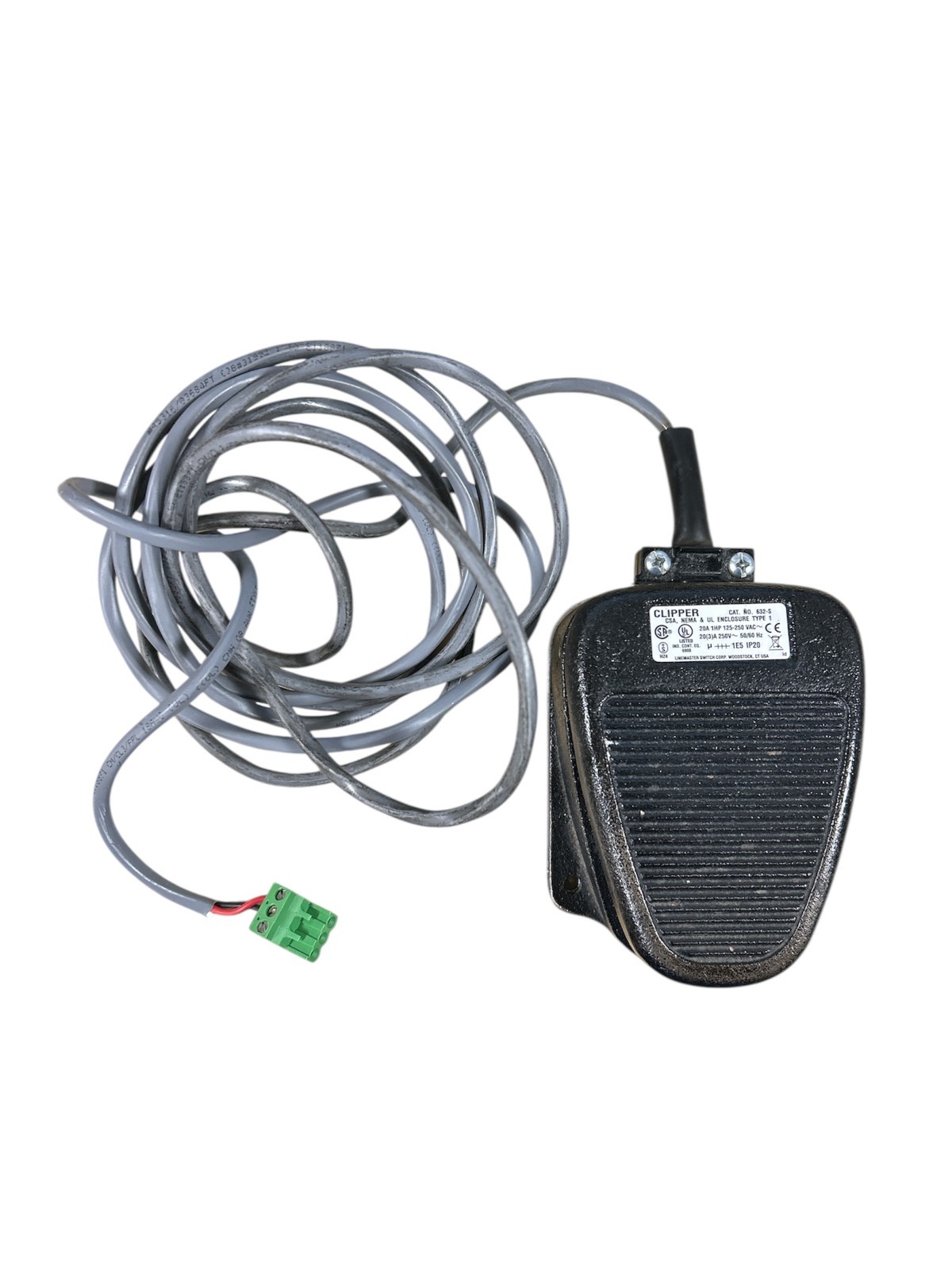 LINEMASTER 632-S FOOT SWITCH