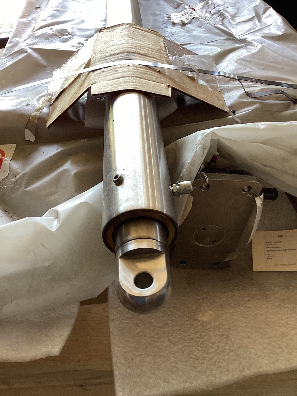 Joyce Dayton 2 Ton Electric Cylinder Ball Screw Stainless Steel