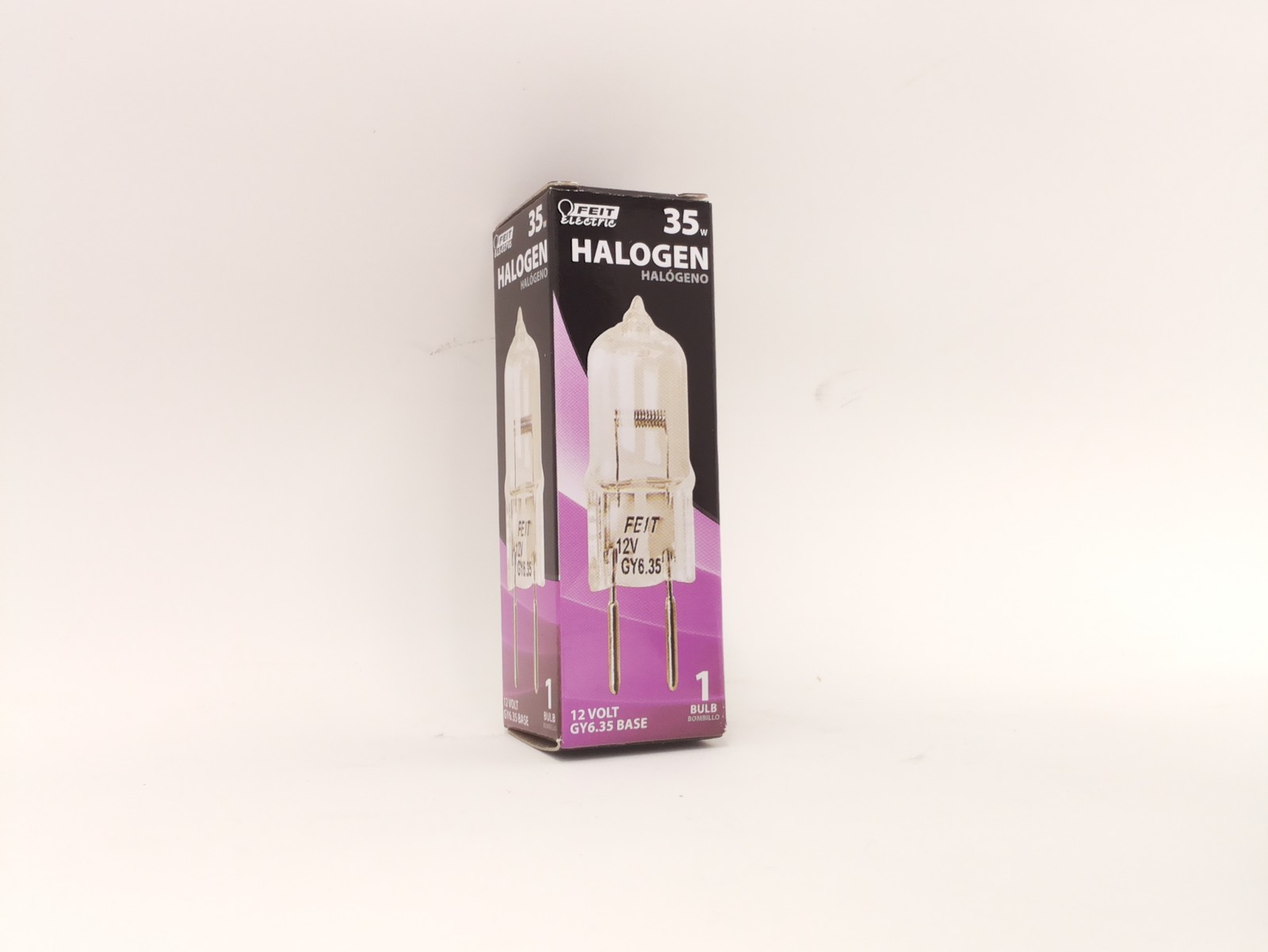 Feit Electric BPQ35T4 35-Watt T4 Halogen Bulb with Bi-Pin Base, Clear
