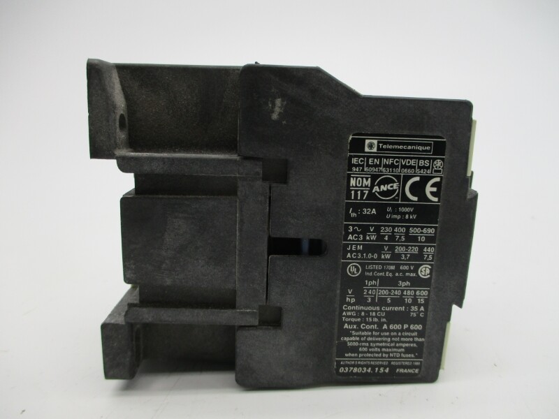 TELEMECANIQUE LC1D1810B6 24V 32A NSNP