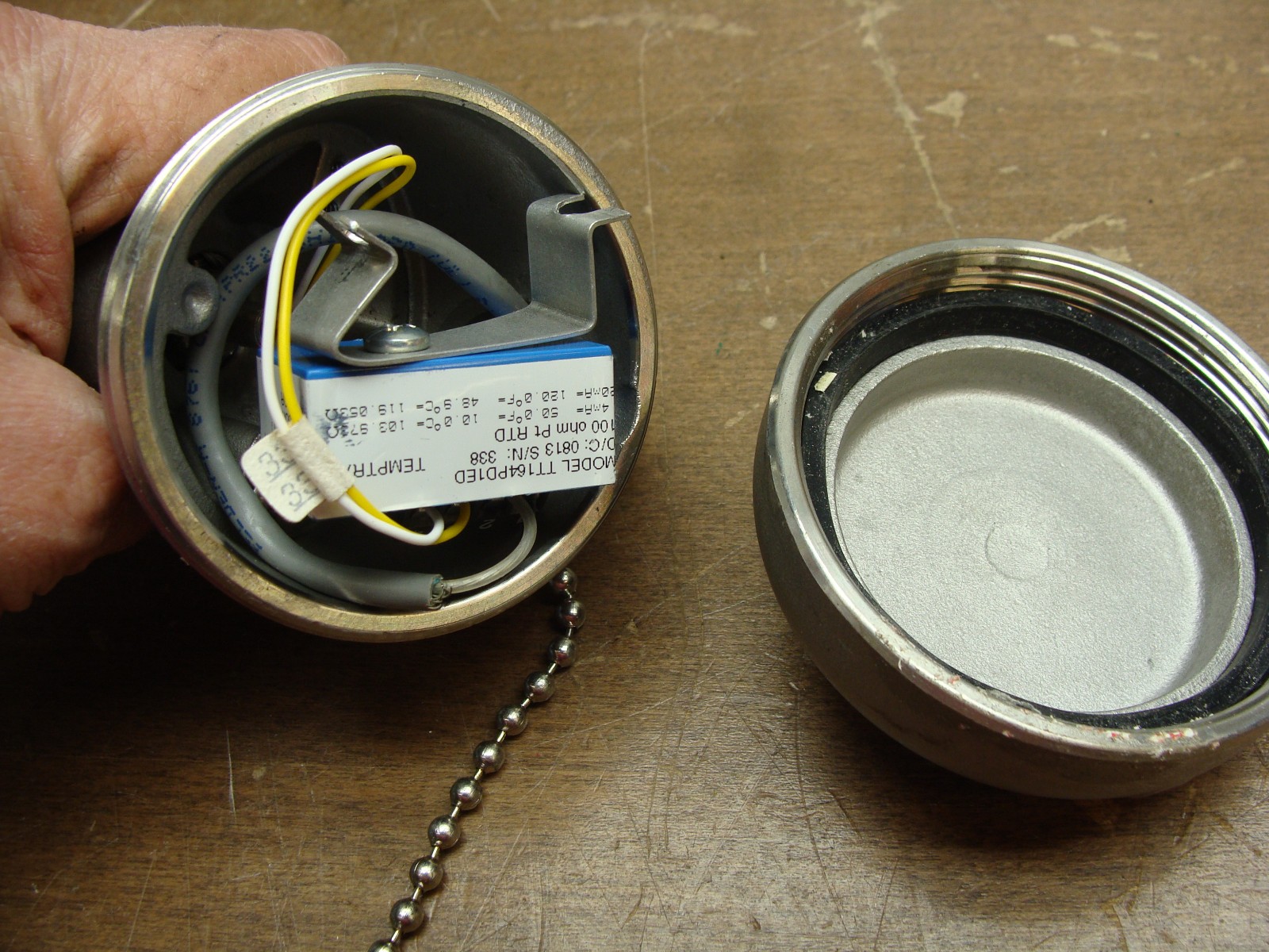 MINCO RTD / TEMP SENSOR ASSY CONNECTION HEAD CH360 TRANSMITTER TT164PD1ED