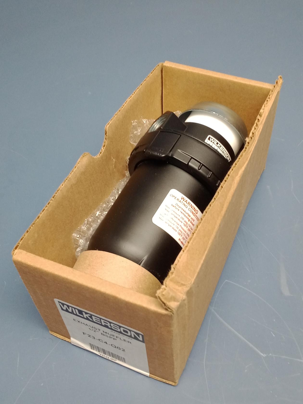 Wilkerson F23-C4-Q02 Exhaust Muffler 1/2″ BSPP