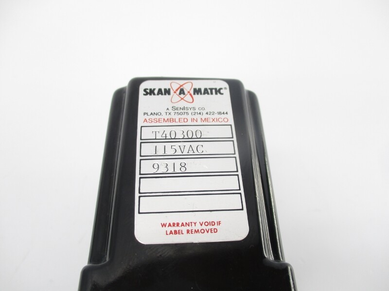 SKAN-A-MATIC T40300 115VAC UNMP
