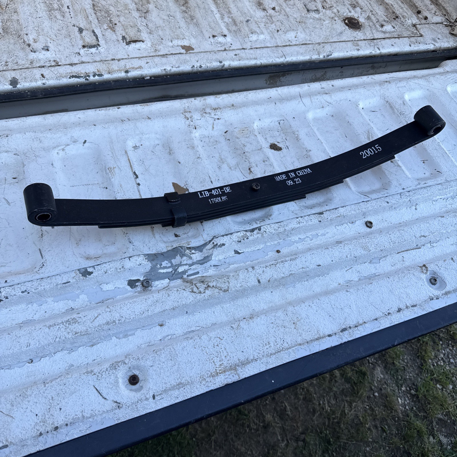 Libra LIB-401-DE Trailer Leaf Spring Double Eye 4 Leaf 1750Lb NEW FREE FAST SHIP