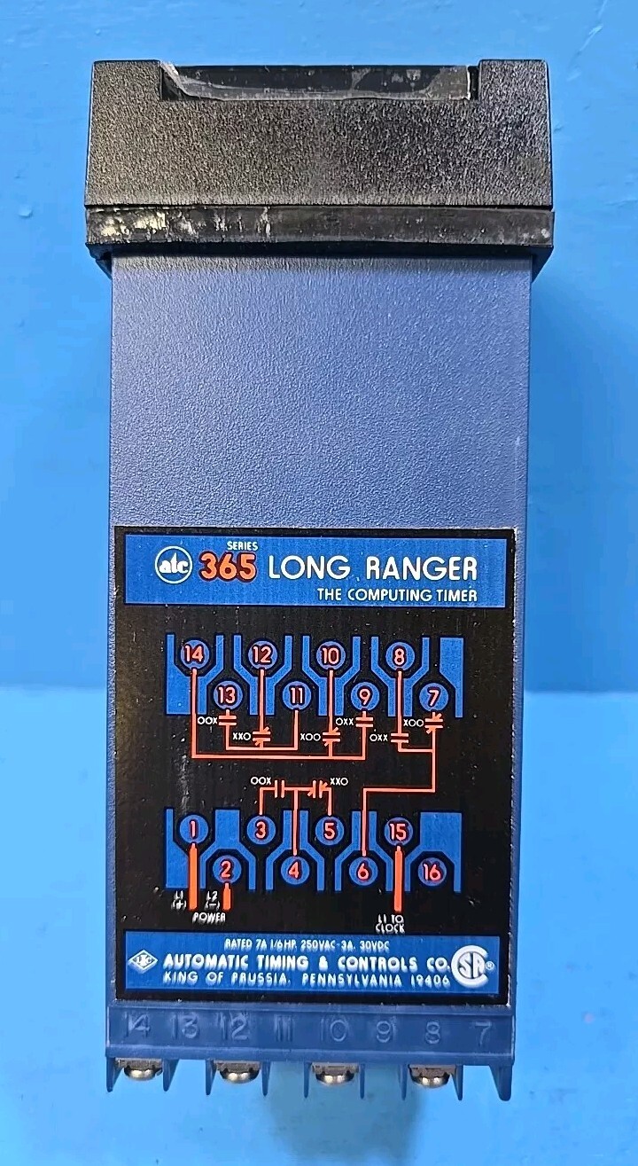 ATC 365A300Q10PX TIMER COUNTER MODULE 120V 50/60Hz