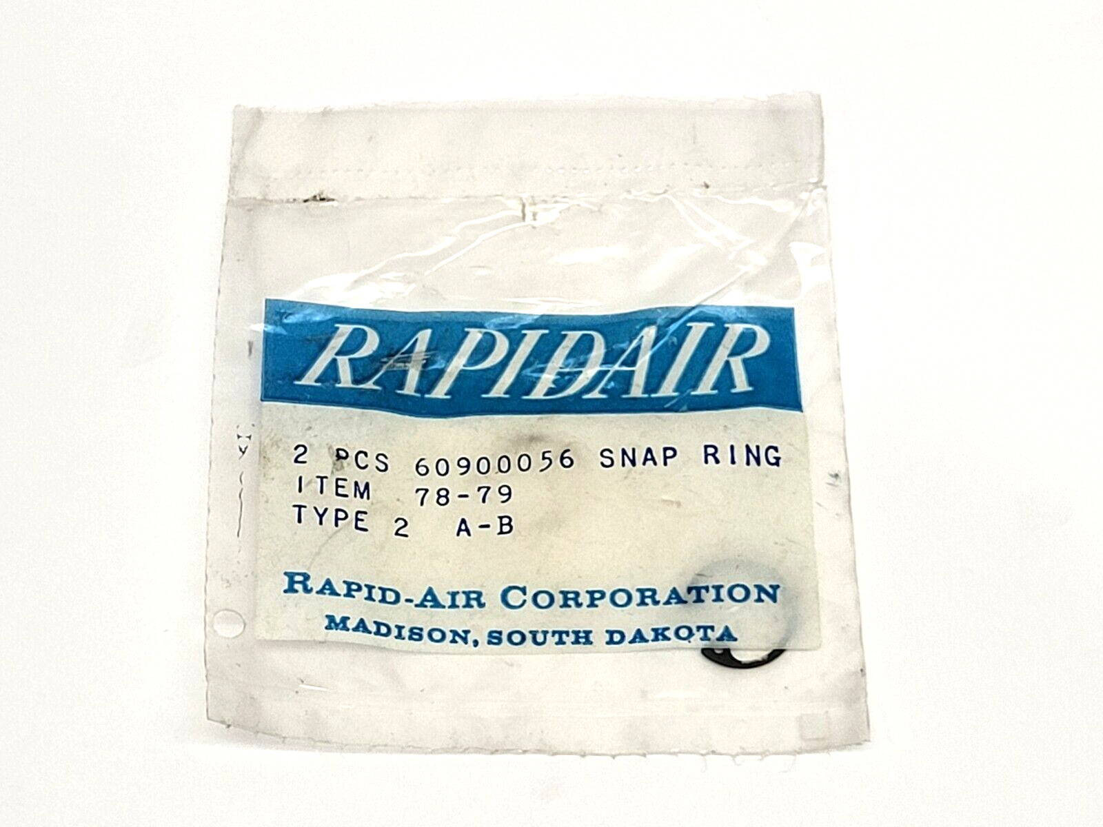 Rapidair 60900056 Snap Ring 1/16″ x 11/16″ x 13/16″