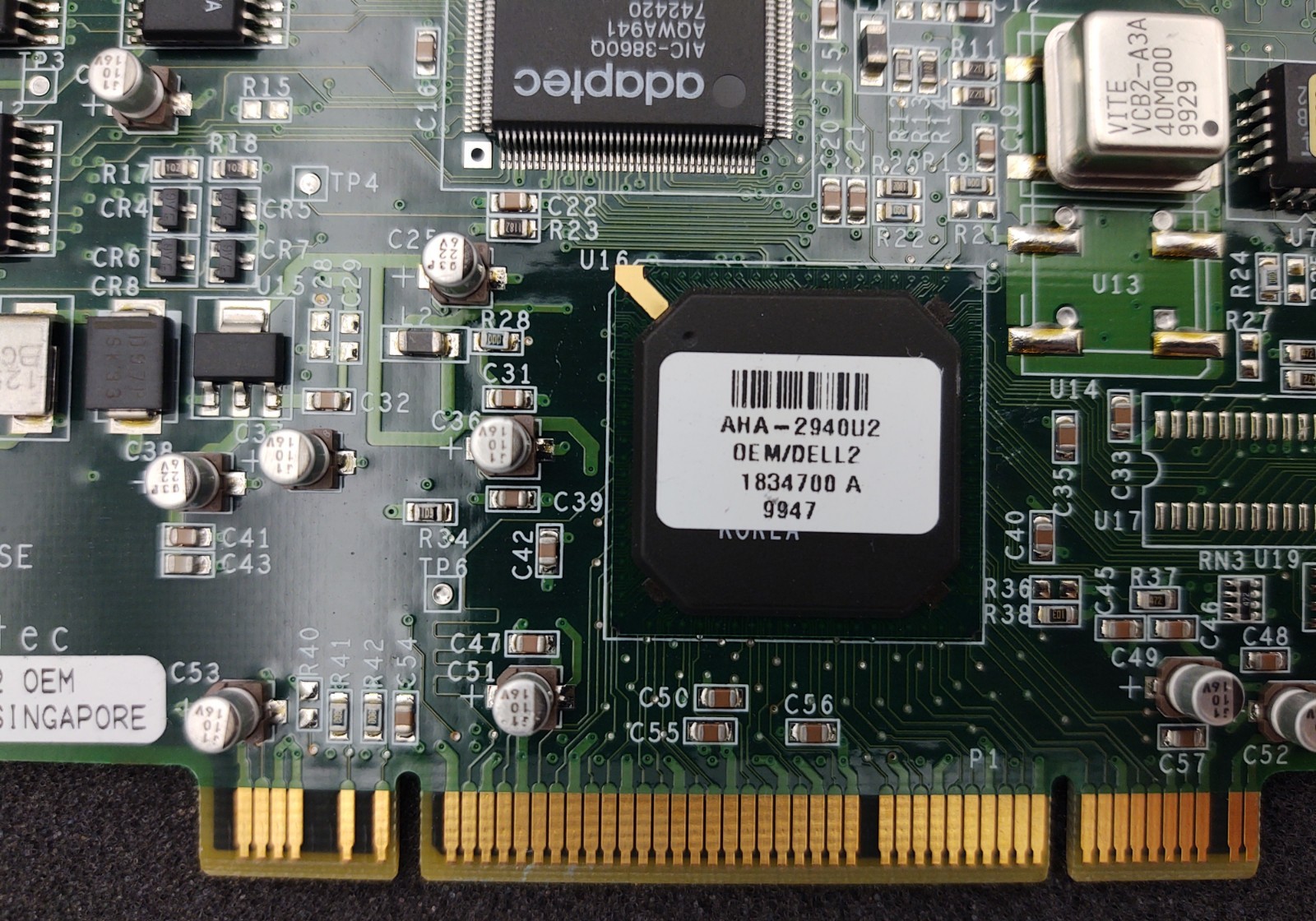 ADAPTEC AHA-2940U2 PCI CONTROLLER INTERFACE – FAST SHIPPING