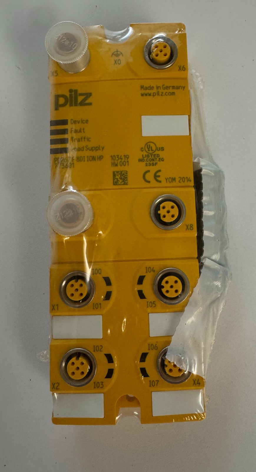 Pilz PDP67 F 8DI ION 773601 Module NOS
