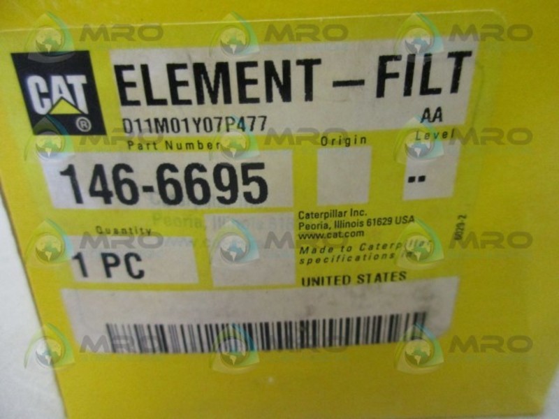 CATERPILLAR 146-6695 FUEL WATER SEPARATOR NSMP