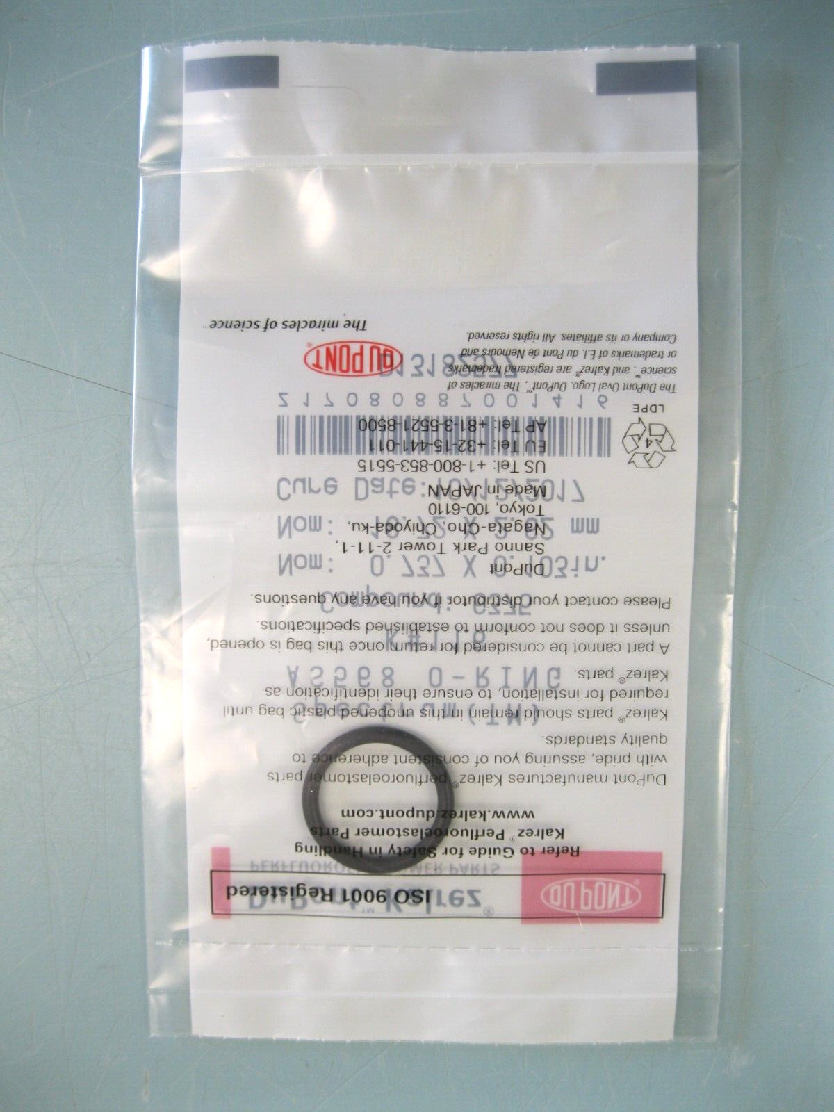 NEW Sealed DuPont Kalrez Spectrum K#116 Compound 6375 O-Ring L16