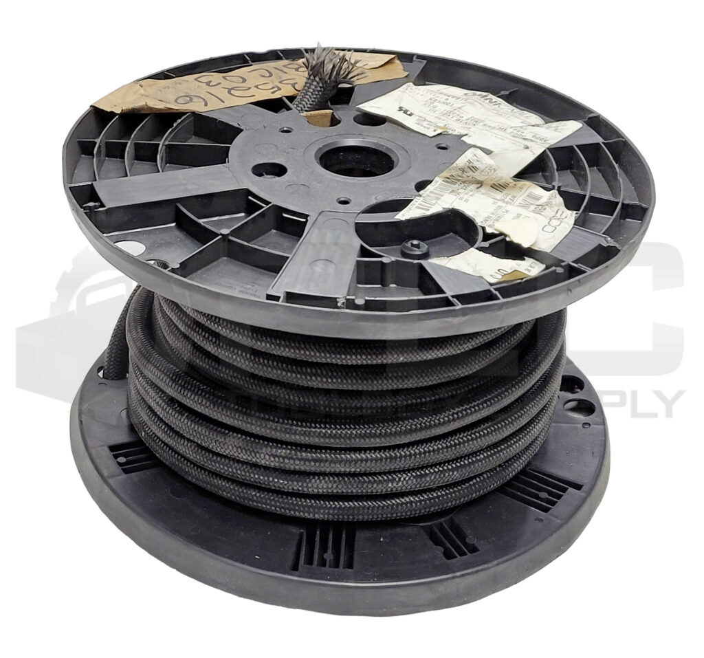 NEW OMNICABLE C51/001 CABLE APPROX 50′ 1/0AWG 200C 600V BLACK