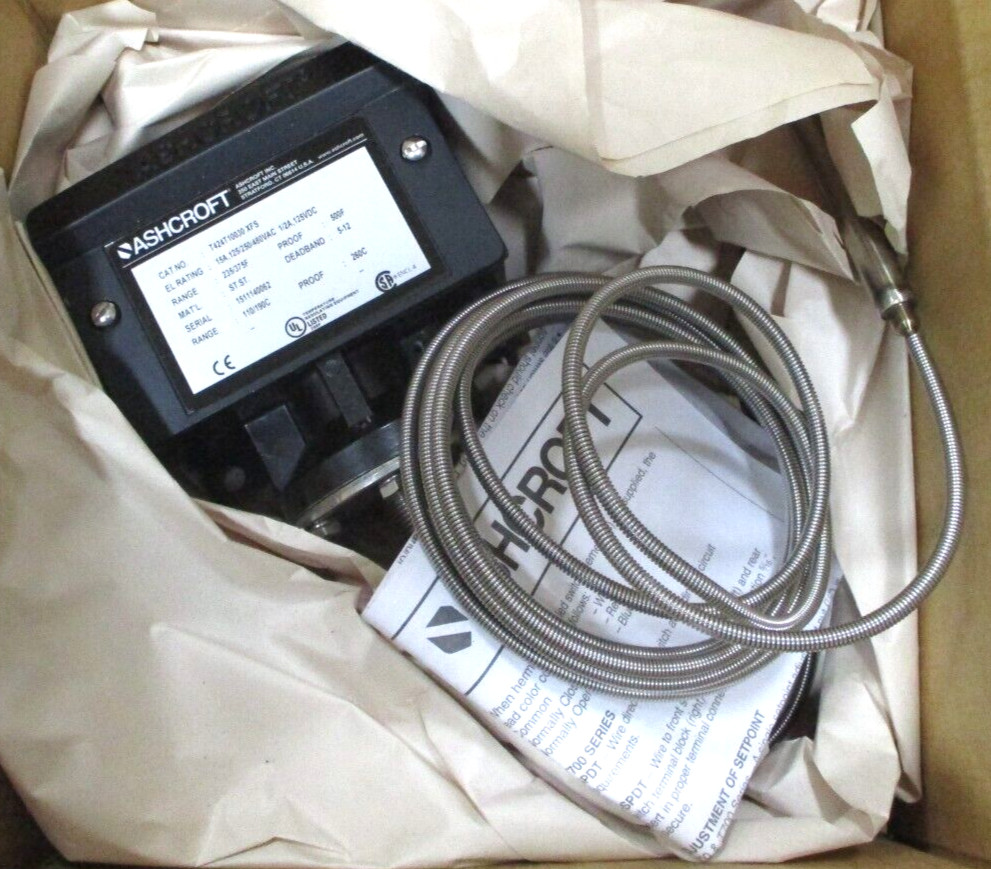 Ashcroft T424T10030XFS Switch for Temperature Control A8590HI