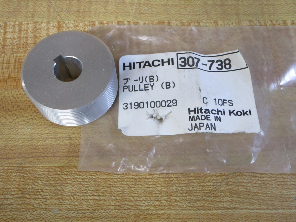Hitachi 307-738 Pulley (B) W/Keyway C10FS