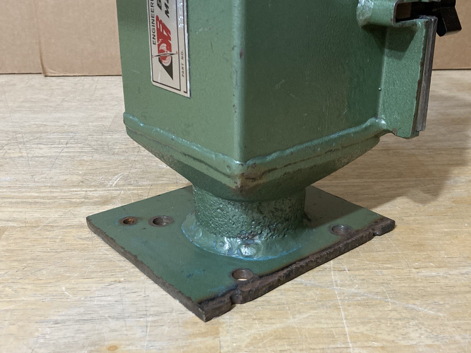 Bunting 39-52000 Drawer Magnet Modified Base As Found
