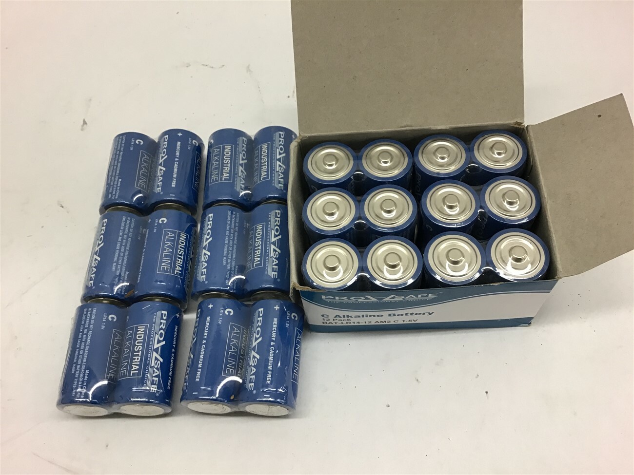 Pro-Safe C Alkaline Battery–Lot of 24