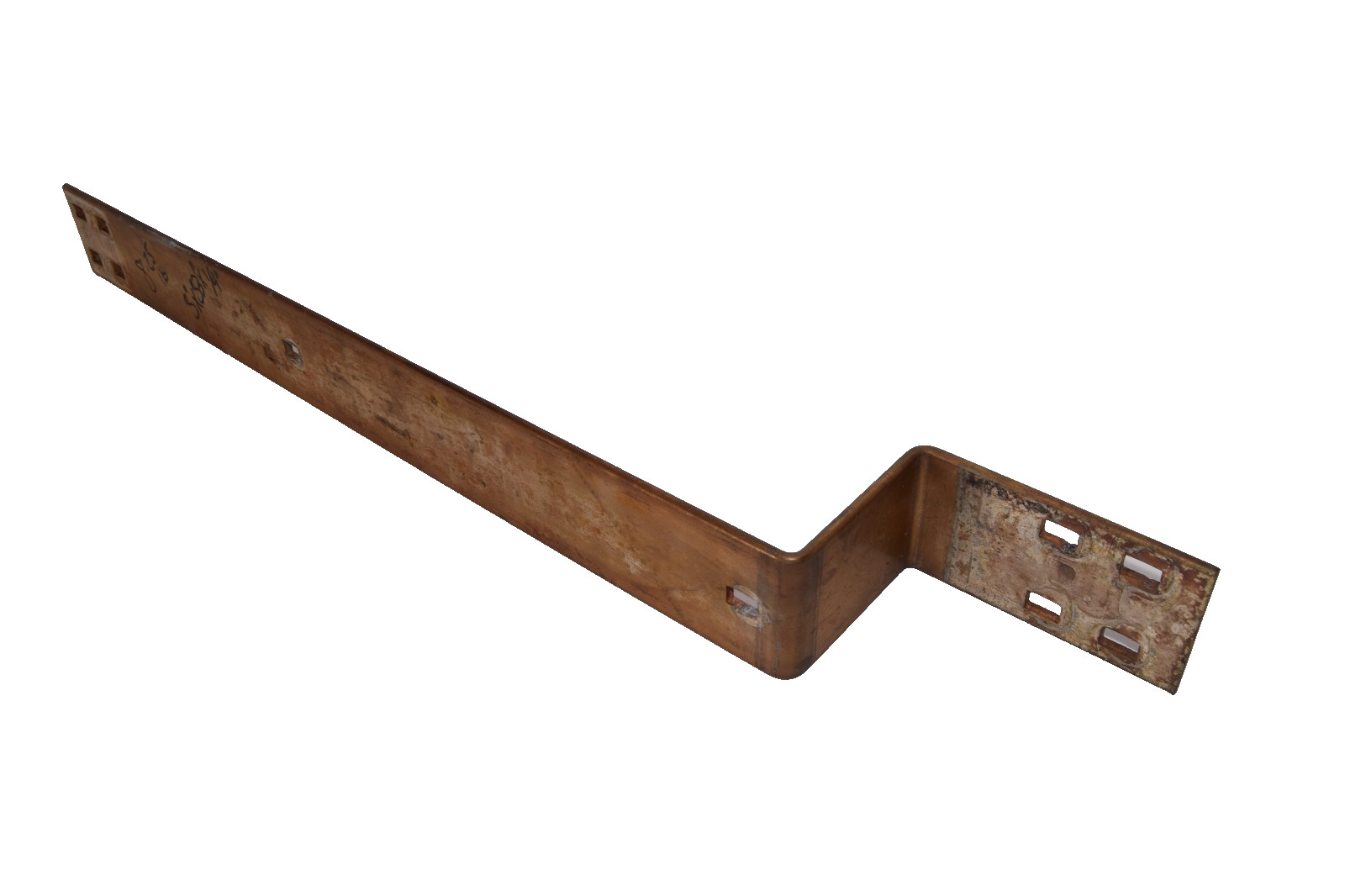 3″ x 33″ x 1/4″ (+4″ offset Step) Copper Flat BusBar bus bar buss bar Stock
