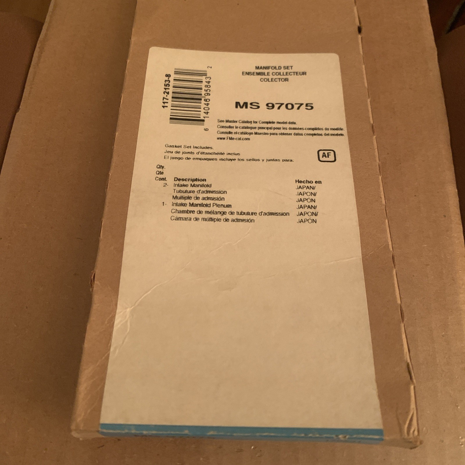 FEL-PRO MS 96868 Plenum Gasket Set