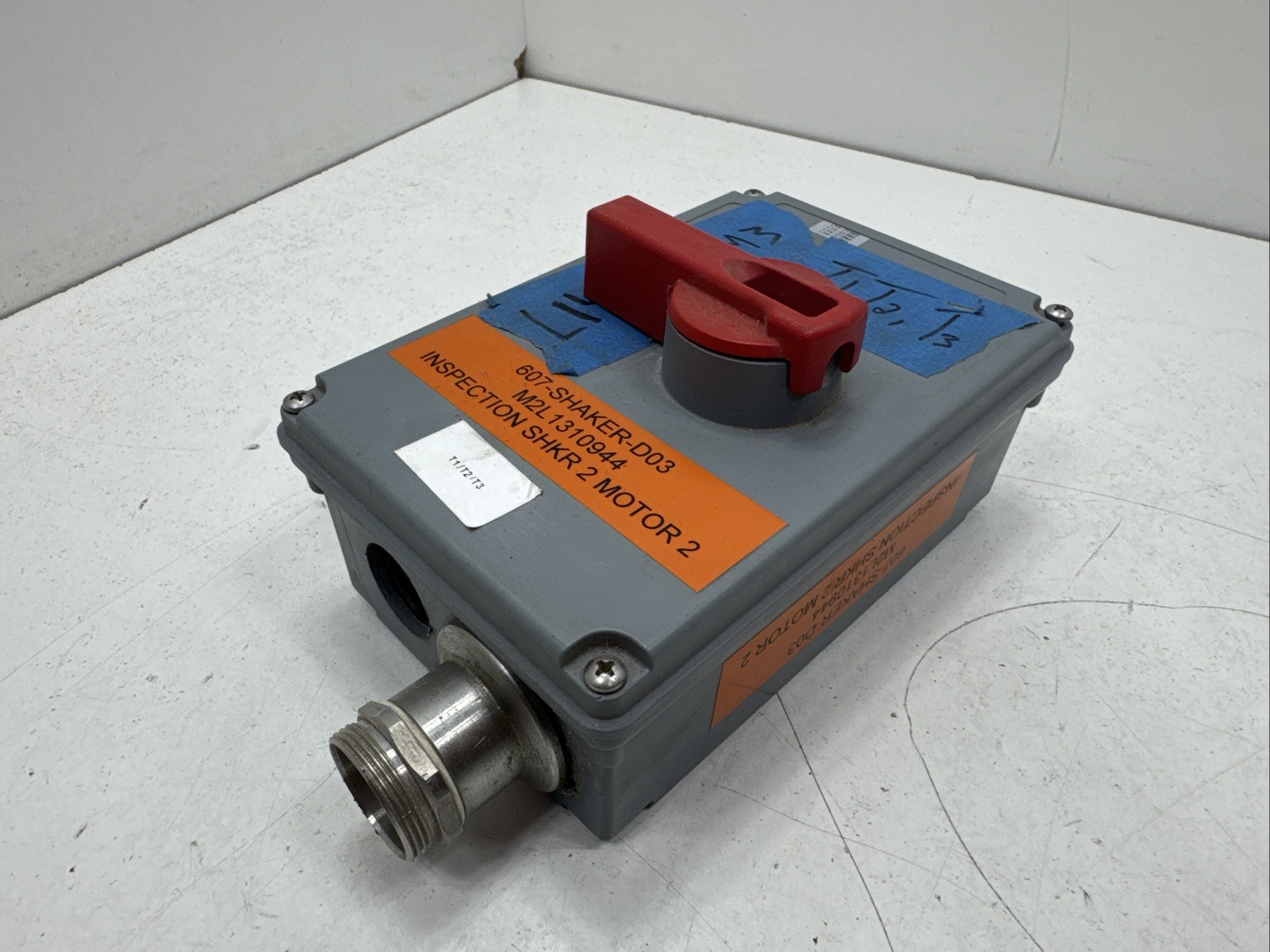 (Qty.22) Allen-Bradley, Hoffman, Stahlin On/Off Push Button Control Enclosures