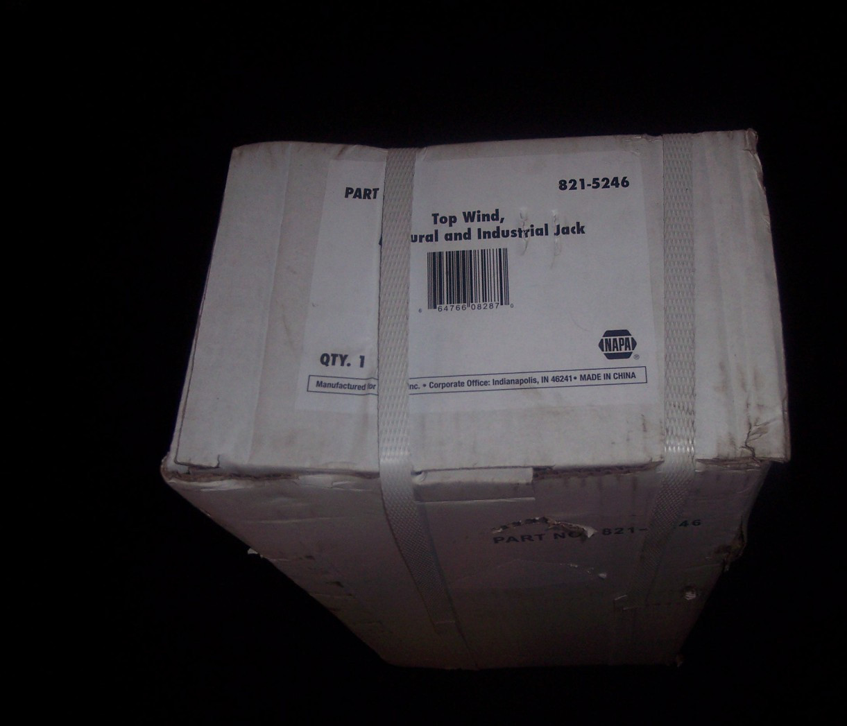 NEW IN BOX Top Wind NAPA 821-5246 Trailer Tongue Jack 2,000lb Capacity L4