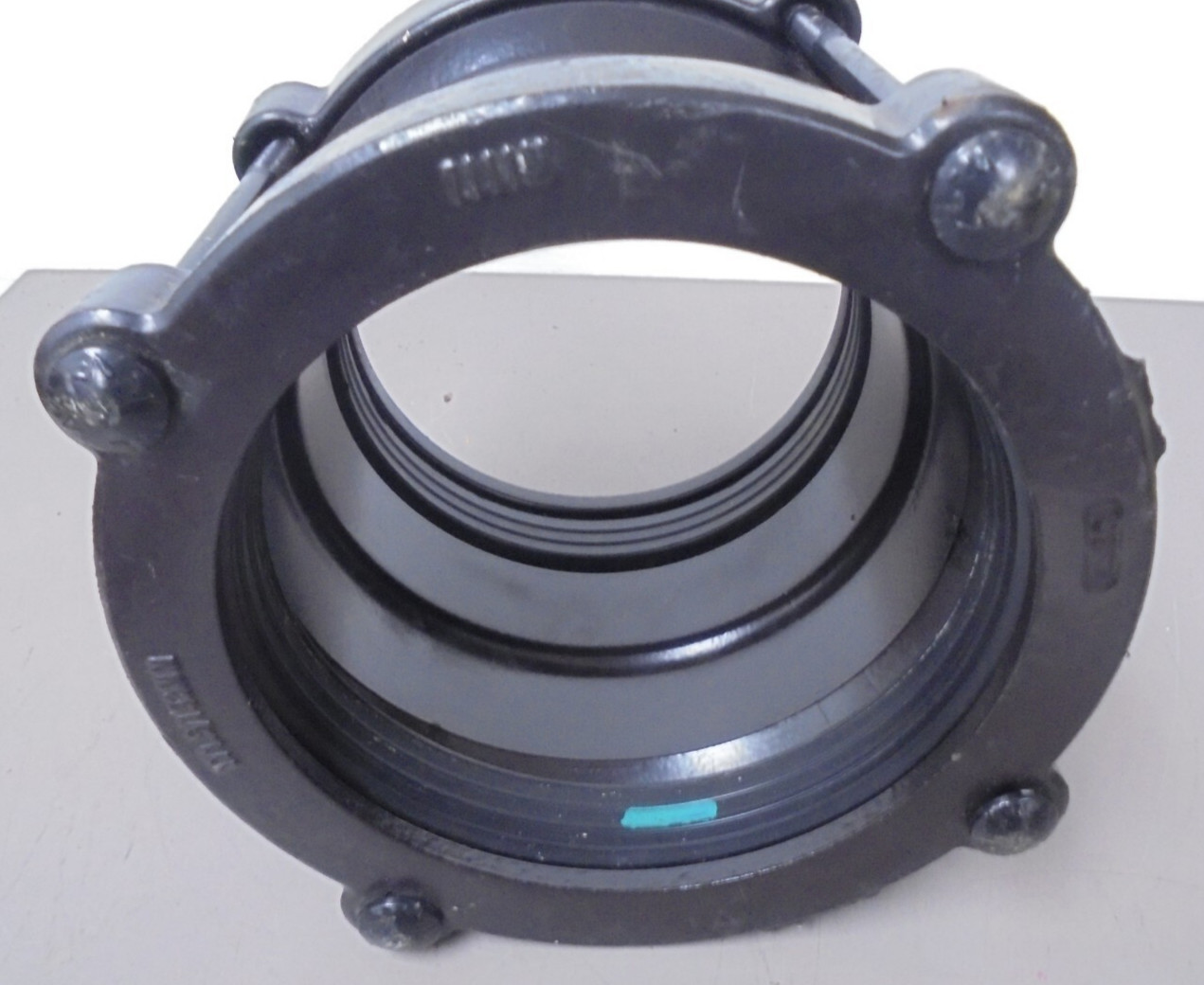 MaxiStep 6″ / 6″ Ring Stepped Coupling Sewer / Water Line Adapter 16 Bar WP