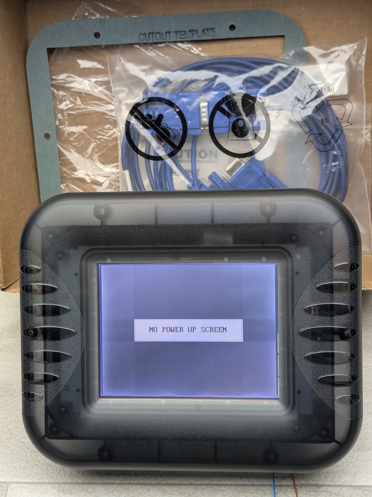 EZ-S6M-R – EZS6MR- AV Automation Direct HMI Touch Screen Operator Panel w/ Wires