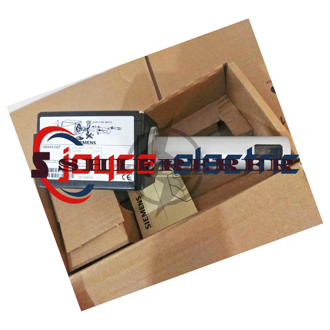 1PC New Siemens QRA53.G27 flame detector