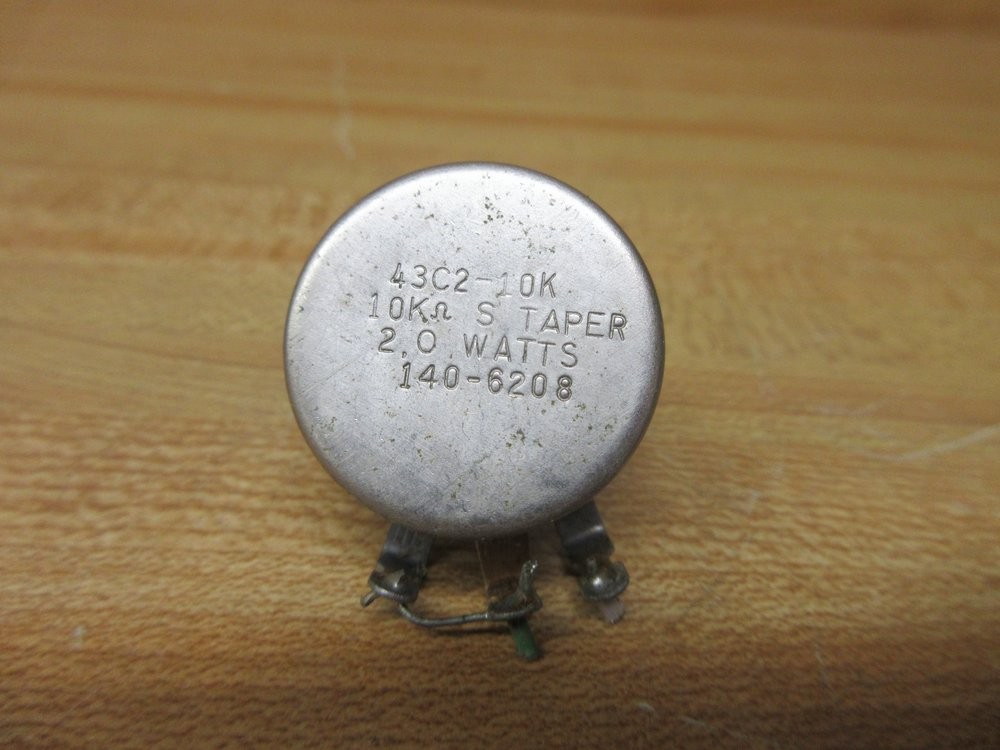 Clarostat 43C2-10K Potentiometer 140-6208 (Pack of 2)