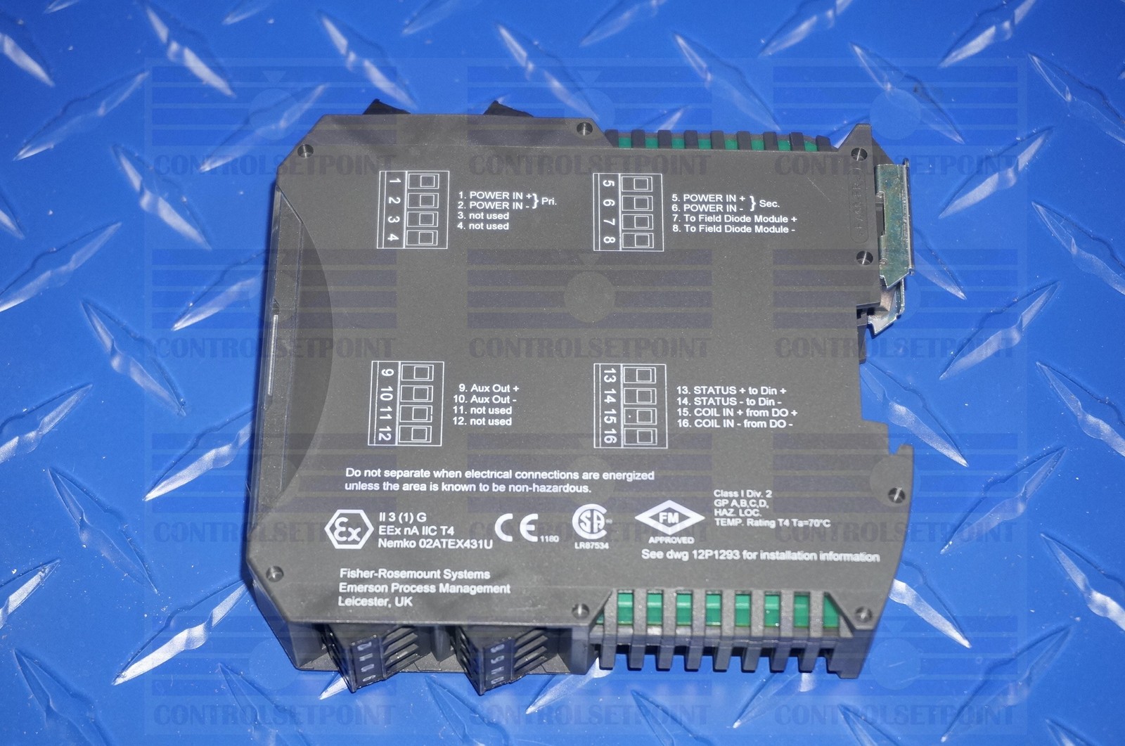EMERSON DELTAV KJ2231X1-BB1 AUXILIARY RELAY DTA-DIRECT MODULE KJ2231X1BB1